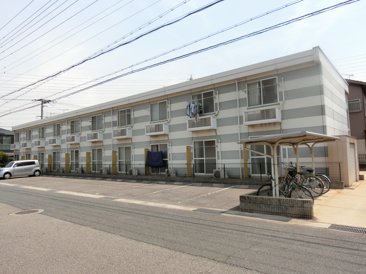 別府駅より徒歩12分 築22年9ヶ月 2階建の賃貸物件